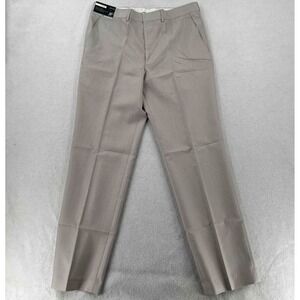 NWT JF J. Ferrer Classic Men's Dress Pants Gray Slim Fit Slacks Size 35Wx32L